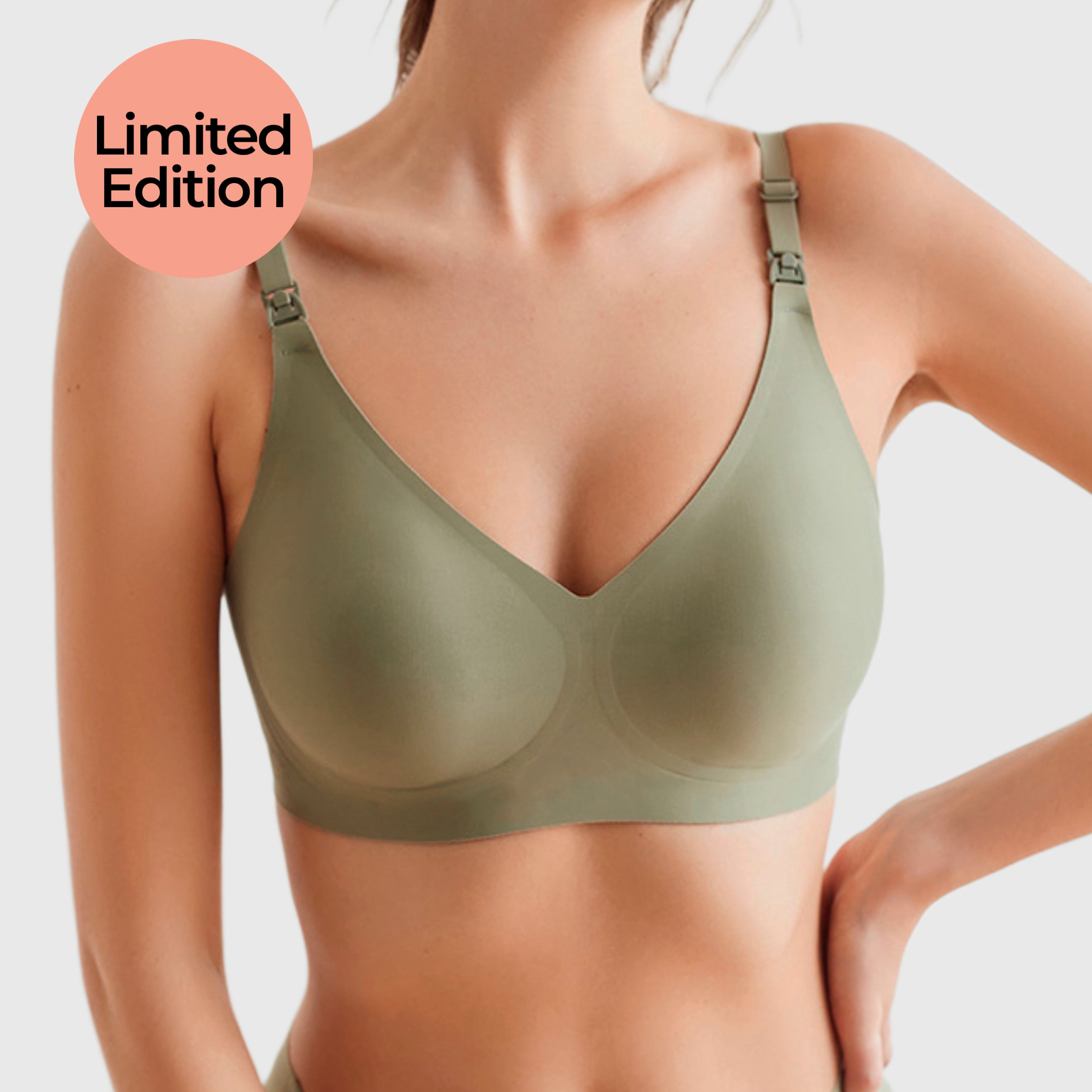 Zaravo — Second-Skin, Silky Nursing Bra | Drop-Down Cups