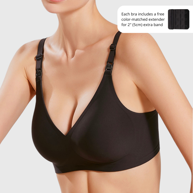 Zaravo — Second-Skin, Silky Nursing Bra | Drop-Down Cups