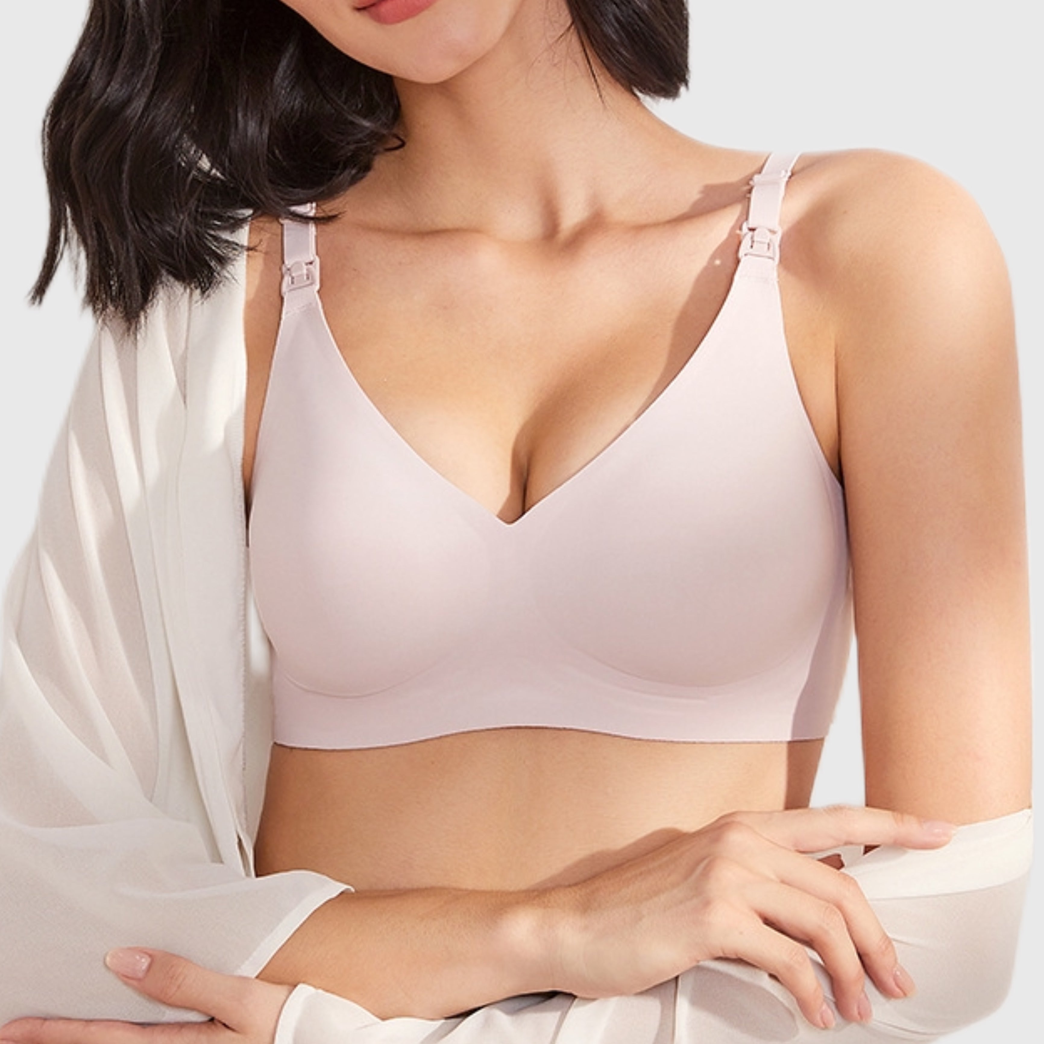 Zaravo — Second-Skin, Silky Nursing Bra | Drop-Down Cups